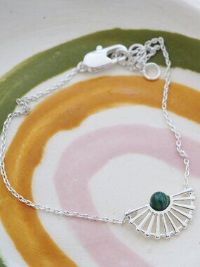 & Other Stories Sun Fan Pendant Bracelet
